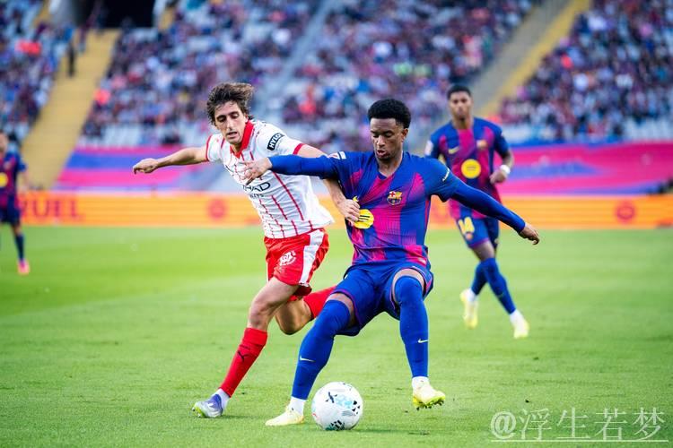 巴塞罗那第29轮4-1大胜赫罗纳比赛集锦